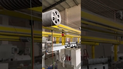 Rainbow filament making production line