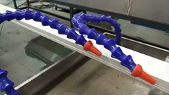 PVC cable trunking making production line